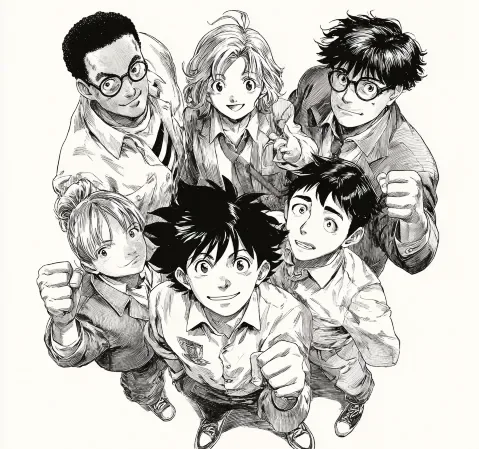 《星轨彼端》科幻题材漫画封面